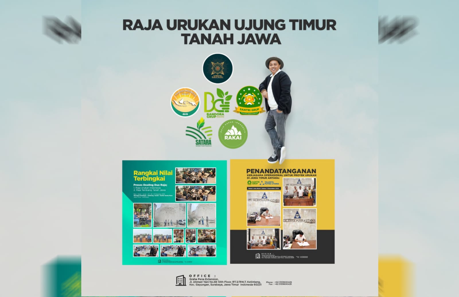 Santri Grup Ditunjuk Lima Induk Perusahaan Kuasai Mayoritas Proyek Urukan di Jatim